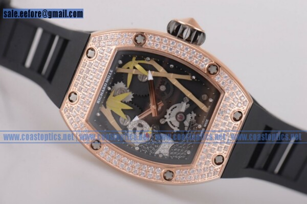 Richard Mille RM026-01 Watch Rose Gold 1:1 Clone - Click Image to Close